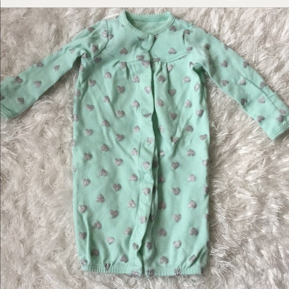 Carter’s Newborn Baby Converter Gown 3 piece Set - Picture 6 of 11